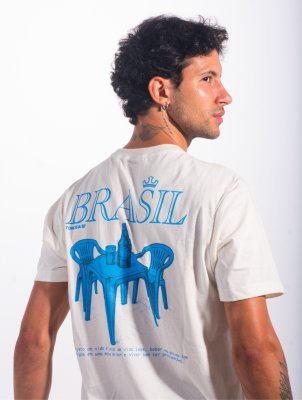 Camiseta Boteco Raiz - Torcida 10 - Branco