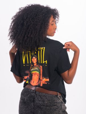 Camiseta Brazilian Girl - Torcida 10 - Preto