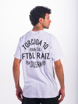 Camiseta Brasileragem - Torcida 10 - Branco