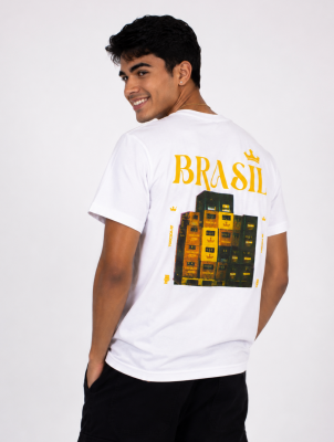 Camiseta Caixas De Cerveja - Torcida 10 - Branco