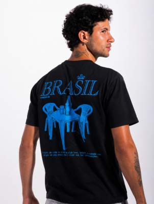 Camiseta Boteco Raiz - Torcida 10 - Preto